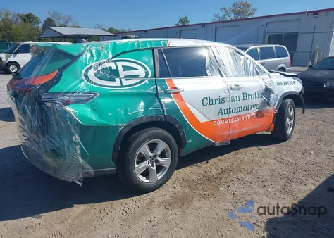 2023 Toyota Highlander L from USA, damaged, VIN 5TDKDRAH0PS501497